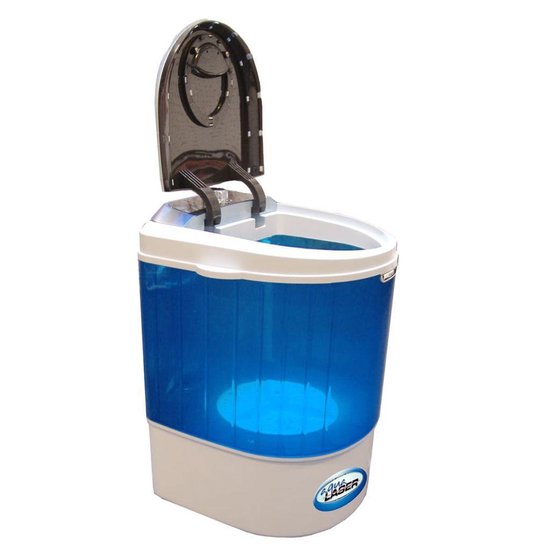 Martelaar hoek Grote hoeveelheid Aqua Laser mini wasmachine | bol.com