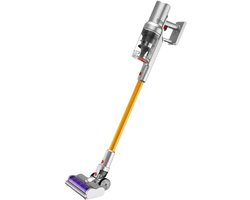 Steelstofzuiger Draadloos - Steelstofzuiger - Stofzuiger - Steelstofzuiger Snoerloos - 27KPa - 250W - LCD - Geel - Krachtige Zuigkracht