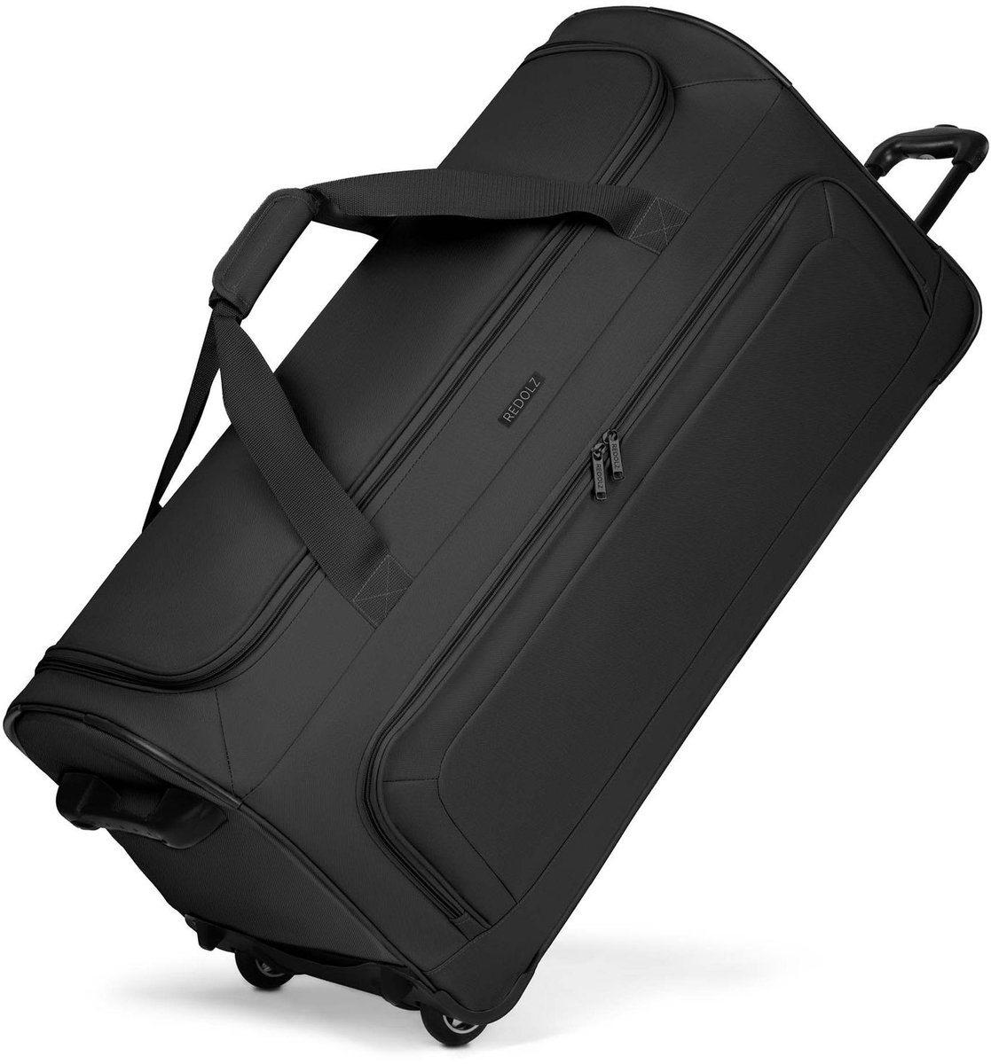 Redolz Duffle Essentials 2-wiel XL reistas 81 cm speciaal formaat - black
