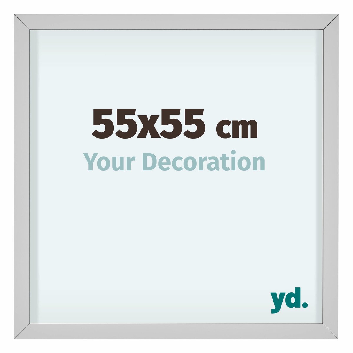yd. Your Decoration - Fotolijst 55x55 cm - Aluminium - Wit - Virginia