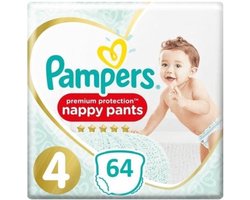 Pampers Premium Protection Nappy Pants Maat 4 - 64 Luierbroekjes