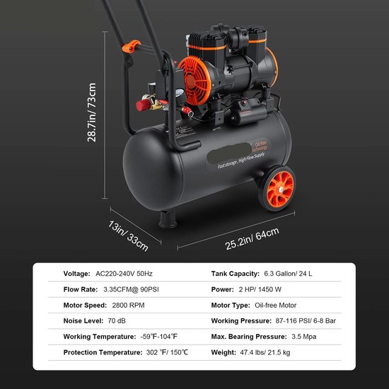 Olievrije compressor kopen? - Van Kompressoren