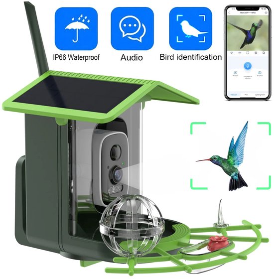 Smart Bird Feeder with camera - Smulders Diervoeders
