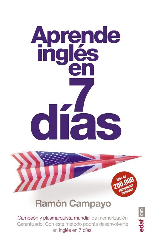 Aprende inglés en siete días - cover