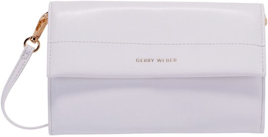 GERRY WEBER Pochette Sac à épaule bandoulière Festive Clutch White Blanc