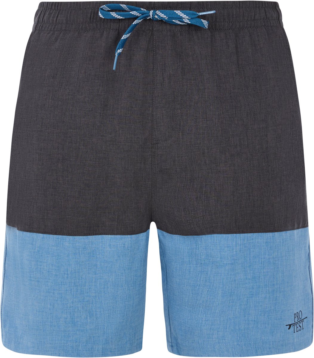 Protest Prtfreddie – Zwembroek Heren – Tailleband elastiek – Koordsluiting Blauw