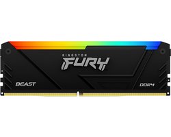 Kingston Technology FURY 8GB 3600MT/s DDR4 CL17 DIMM Beast RGB