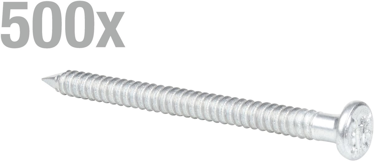 Alberts 839055 ankerbout | verzinkt | 4 x 60 mm | Set van 500
