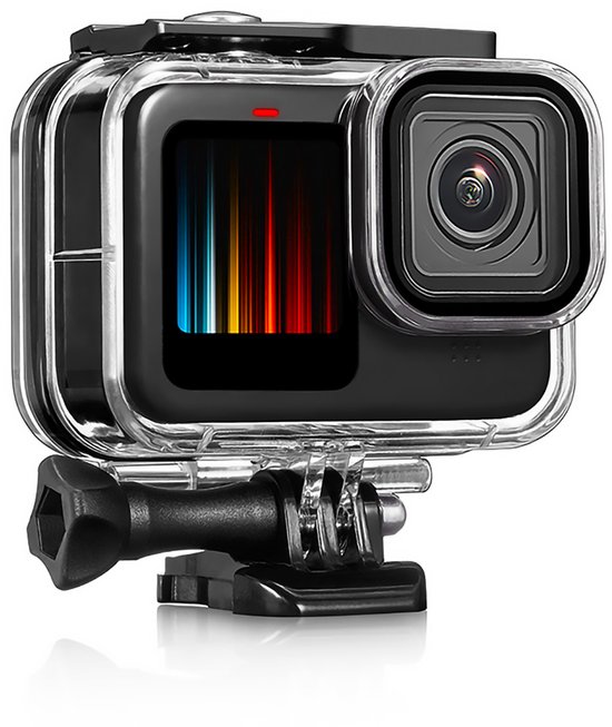 Boîtier étanche MOJOGEAR pour GoPro 13 - Étanche jusqu'à 50 mètres - Spécialement conçu pour la GoPro Hero 13 - Geen perte de qualité - Transparent