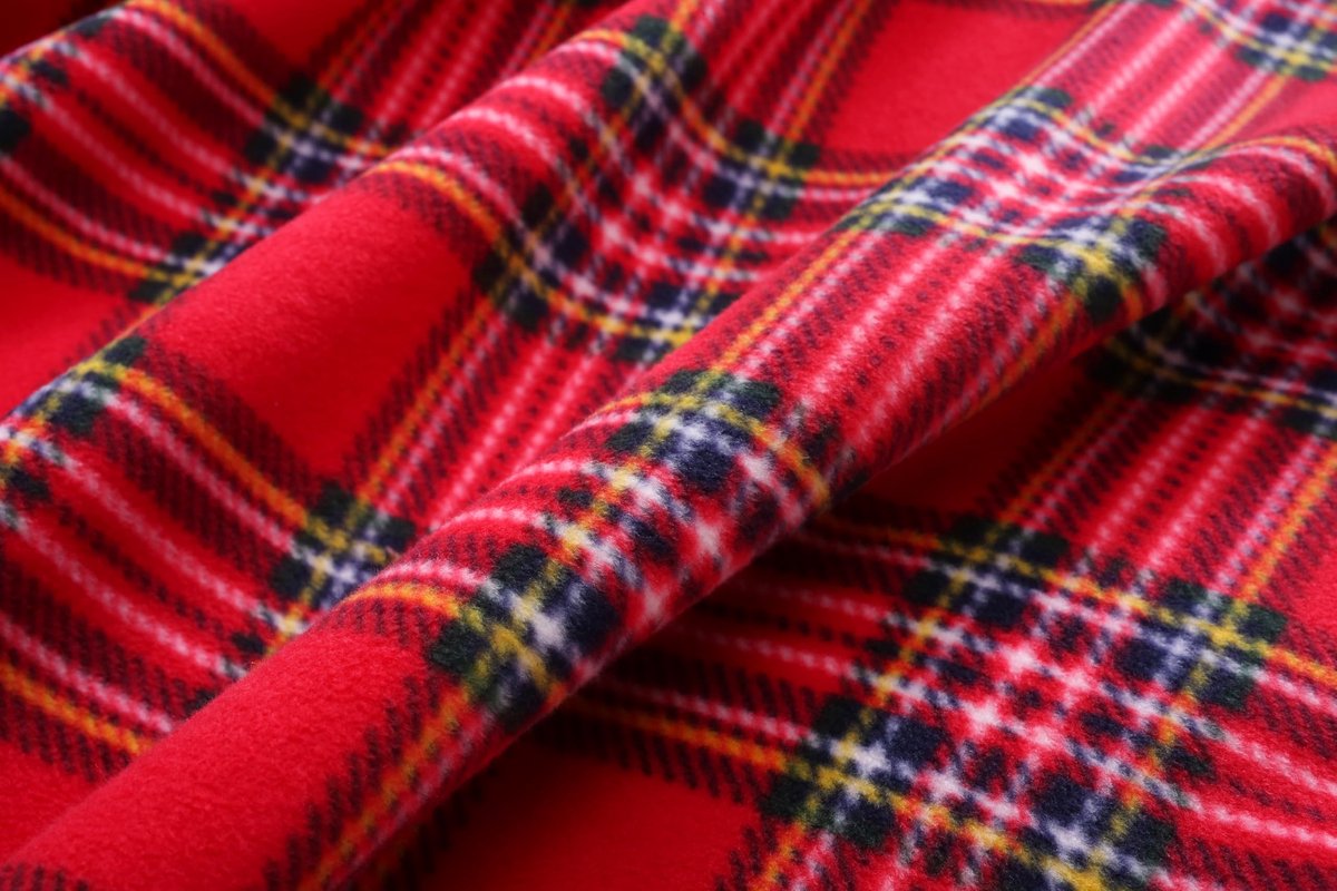 Ibenzoa Zachte en Comfortabele Dekens voor Reizen en Thuis - Rood Zwart Tartan Design