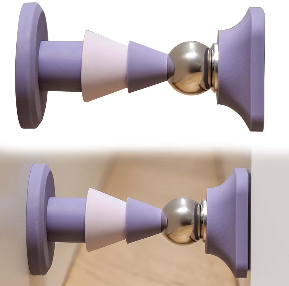 Ibenzoa® Robuuste Magnetische Deurstopper - Voorkomt Botsingen en Verspilling