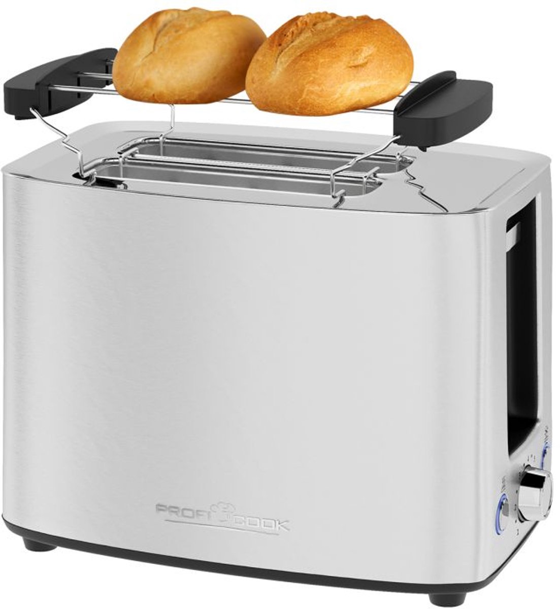 Profi Cook PC-TA 1279 Broodrooster Met broodrekje RVS