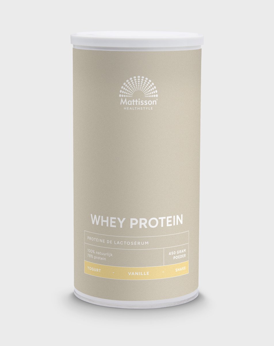 Mattisson HealthStyle Sport Wei ProteĂŻne Poeder Vanille 450GR