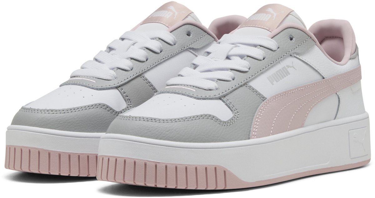 PUMA White-Mauve Mist-Gray