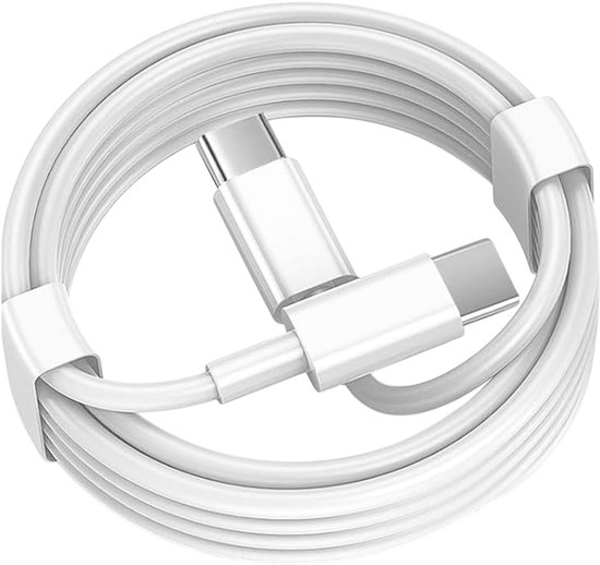 USB C Ladegerät Ladekabel für iPhone 17/17 Air/16 Pro/16 Pro Max/16 Plus/15 Pro/15 Pro Max/15 Plus, iPad, MacBook, Samsung, 2Pack 20W USB C Power Adapter Schnellladegerät mit Schnellladekabel 2M