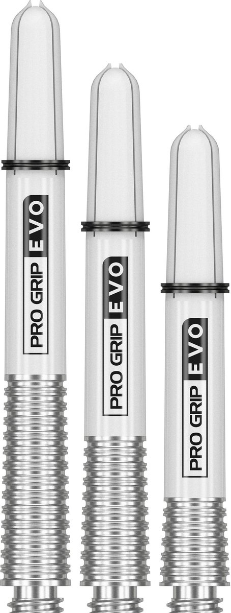Target Pro Grip Evo Al Silver - Dart Shafts Medium