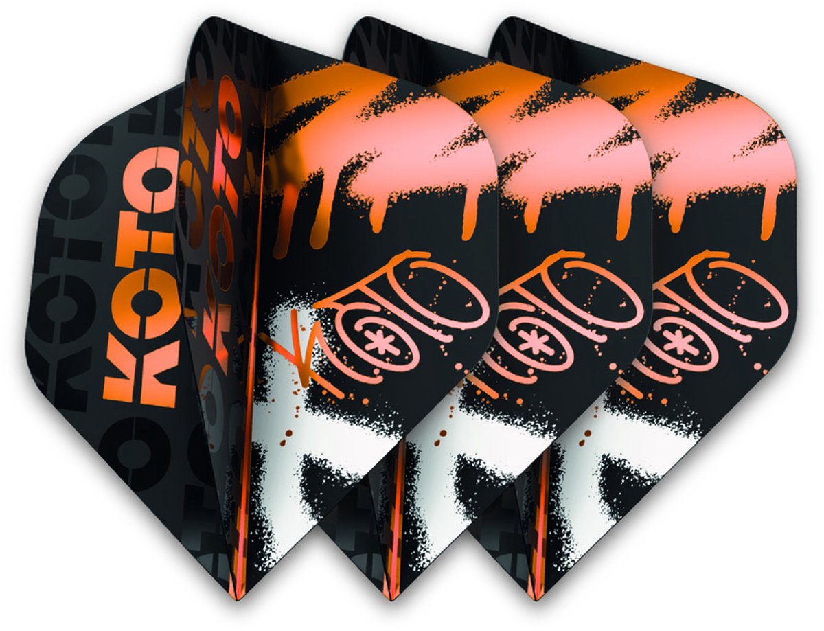 KOTO Rebel Orange NO2 - Dart Flights