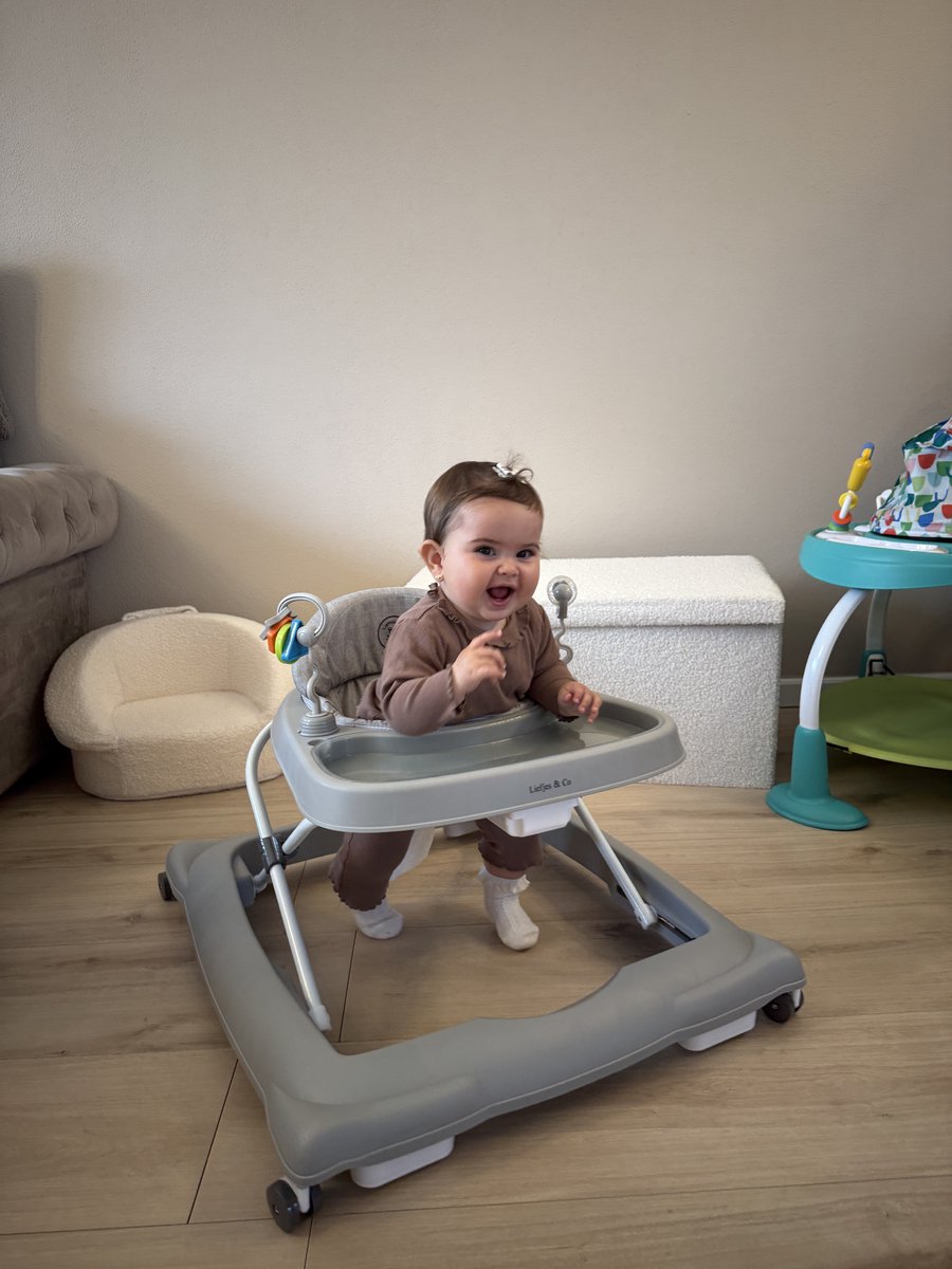 Liefjes & Co Loopstoel - Babywalker Grijs – foto 2