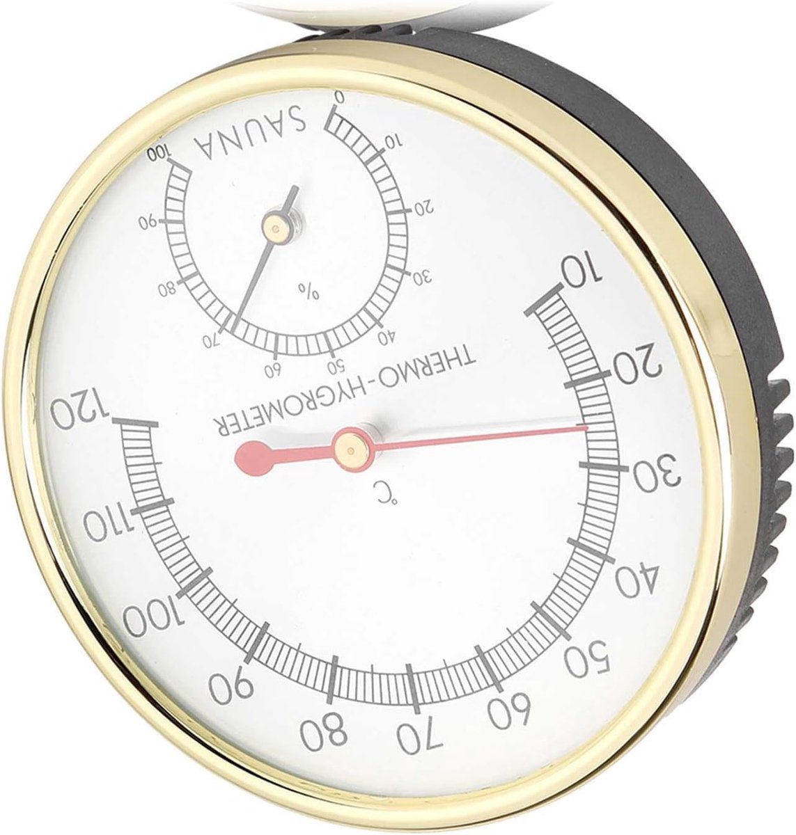 Thermometer en Hygrometer voor Sauna en Buiten - Vocht- en Temperatuurmeter - 10-120°C, 0-100%