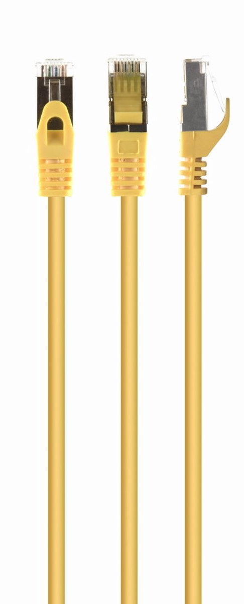 CAT6 FTP kabel 0.25 meter Geel
