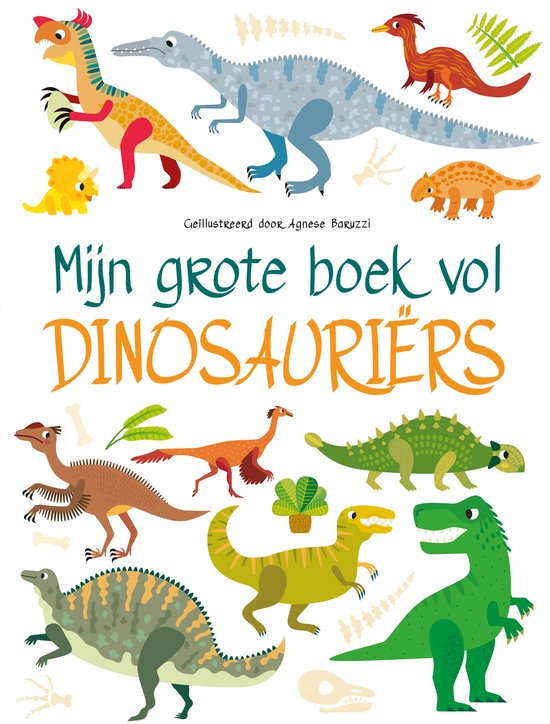 Mijn grote boek vol dinosaurussen - cover