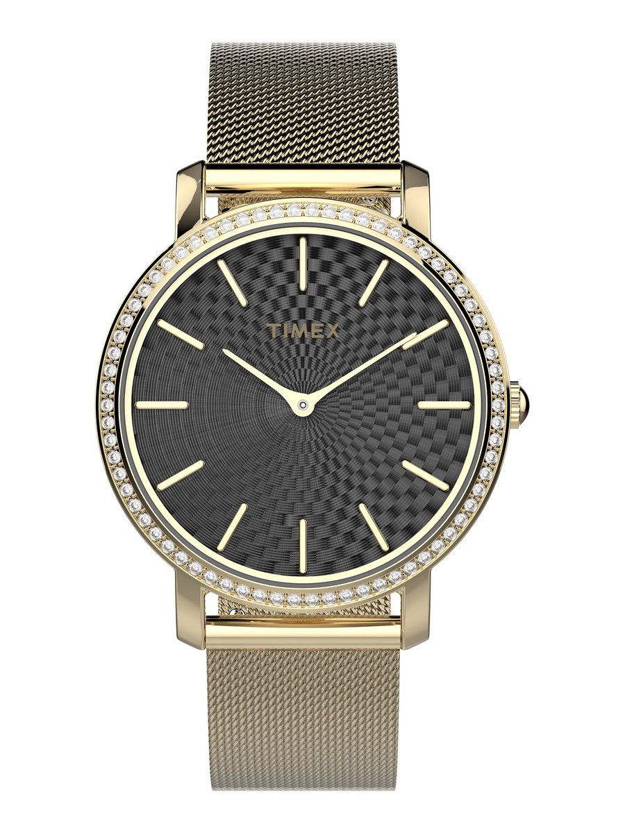 Timex TW2V52300 Horloge - Staal - Goudkleurig - Ø 34 mm