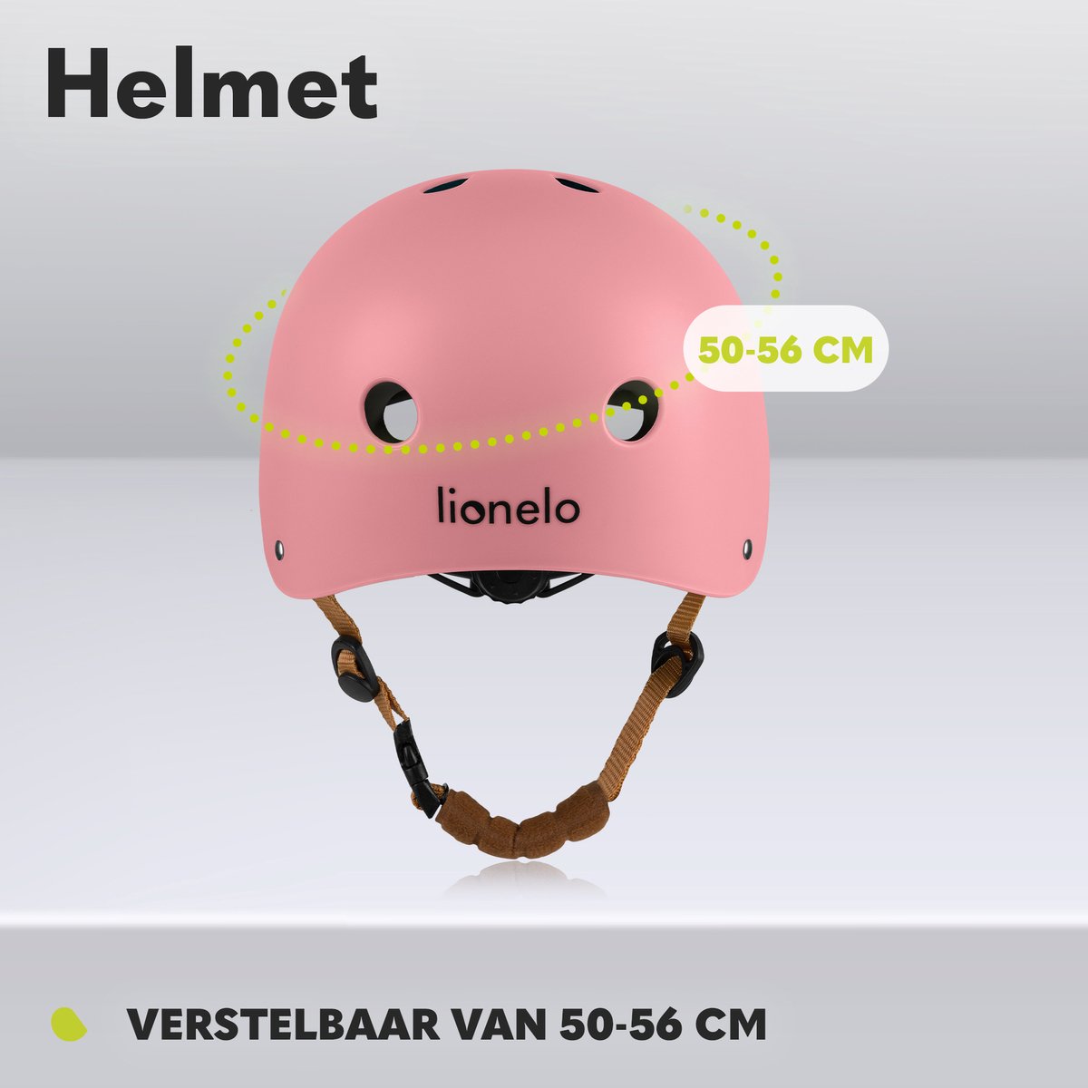 Lionelo Helmet Fietshelm voor kinderen - Maat 50-56cm - 20x23cm - S - Intertek Certificering - ABS & EPS Materialen - Verstelbare Pasvorm - 11 Ventilatieopeningen - Extra Kinbeschermer - Personaliseerbaar met Krijt en Stiften - EN1078 Gecertificeerd – foto 5