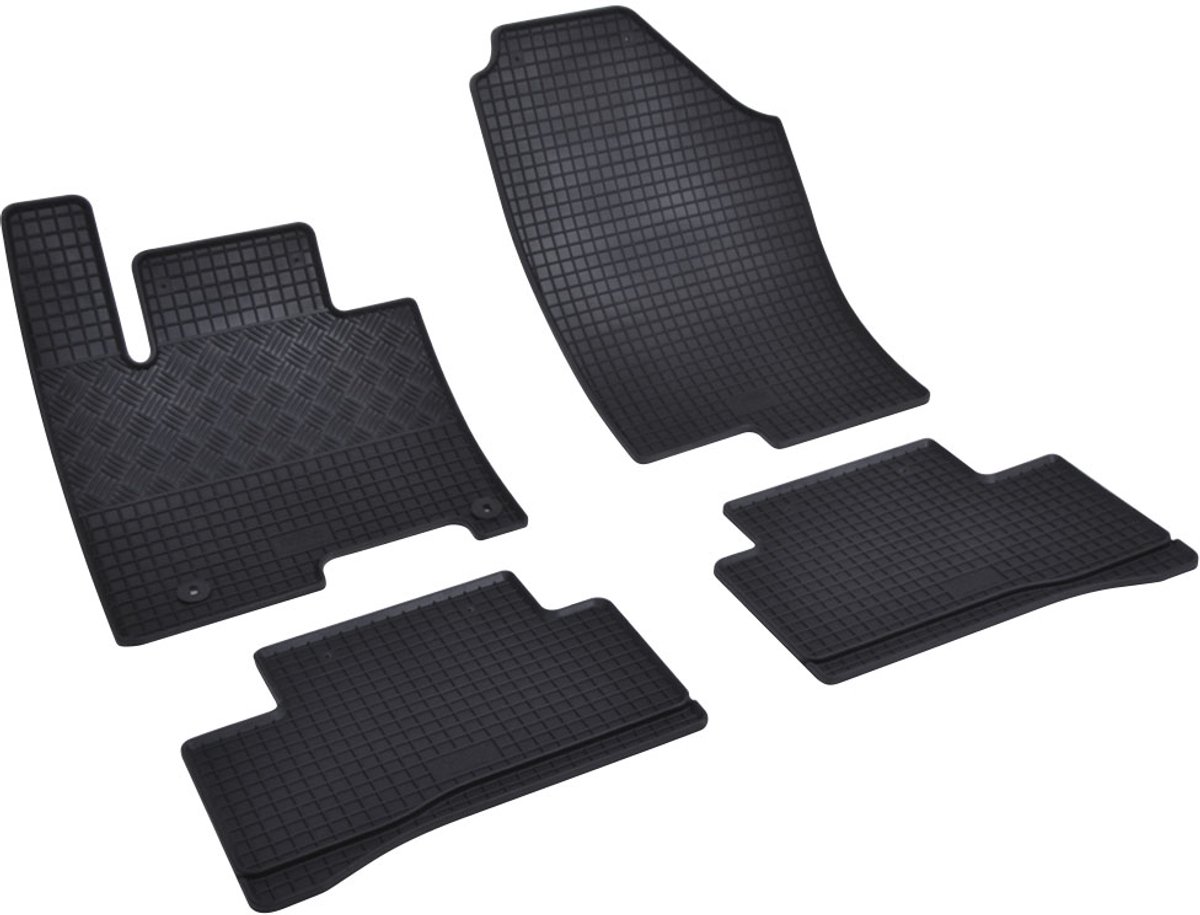Automatten voor Hyundai Tucson 4 (NX4 (vanaf 2021), ook MHEV - 4-delig - Rubber