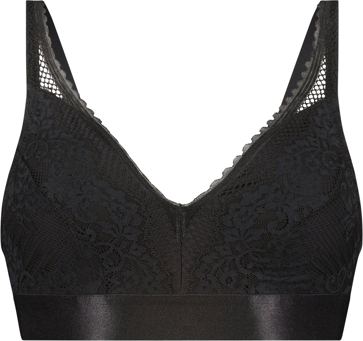 Hunkemöller Dames Lingerie Prothese bh zonder beugel Morgan - Zwart