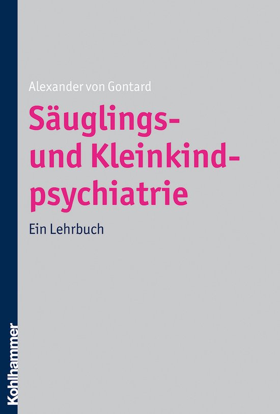 Säuglings- und Kleinkindpsychiatrie - cover