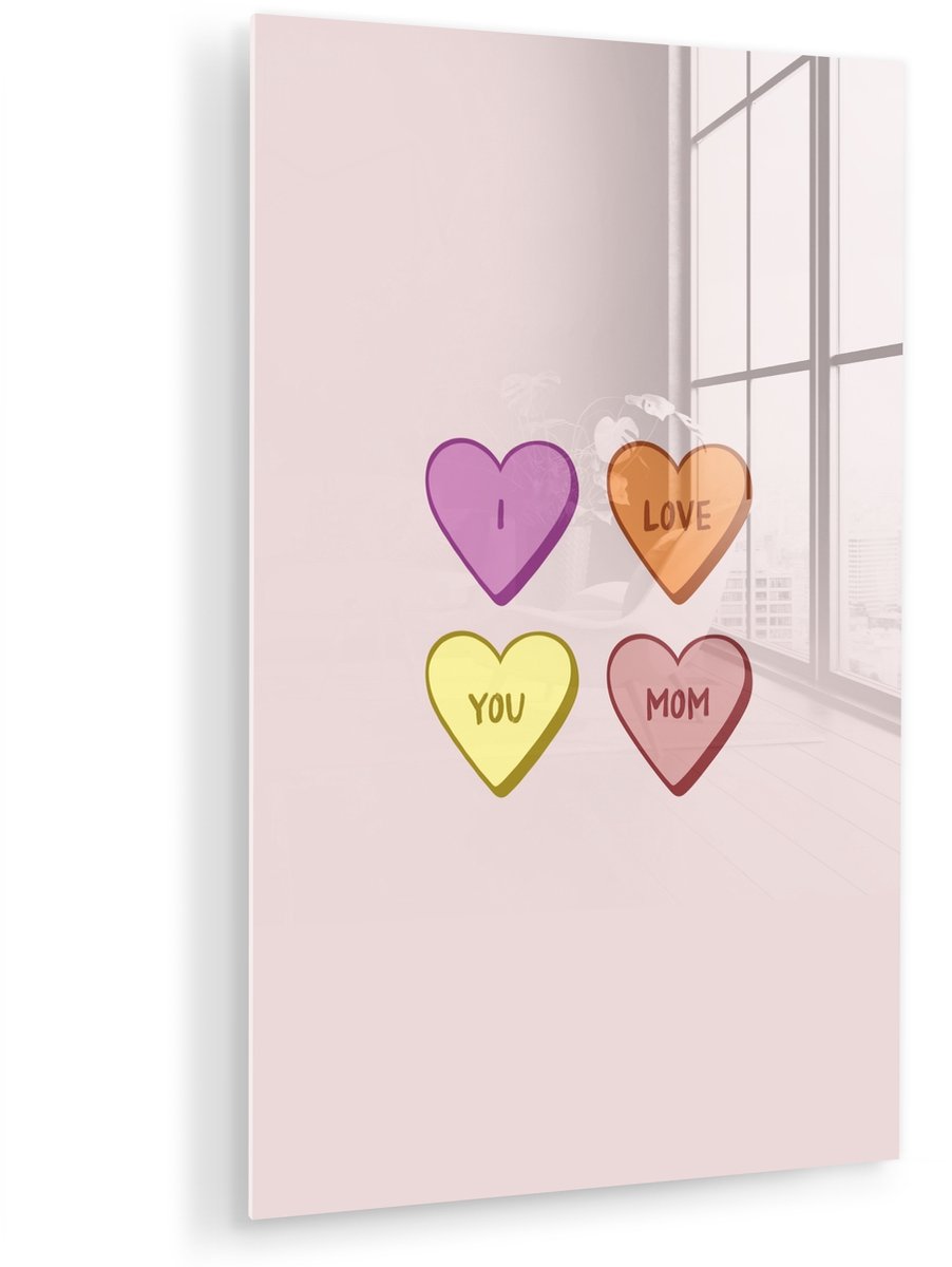 Hartjes - Pastel - Liefde - Moeder