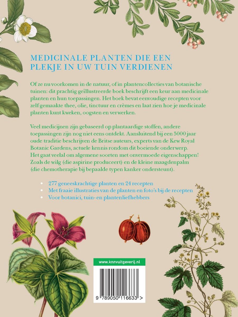 Botanisch Handboek Medicinale Planten - back cover