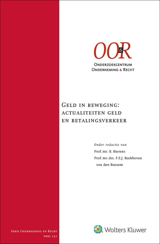 Geld in beweging: actualiteiten geld en betalingsverkeer - cover