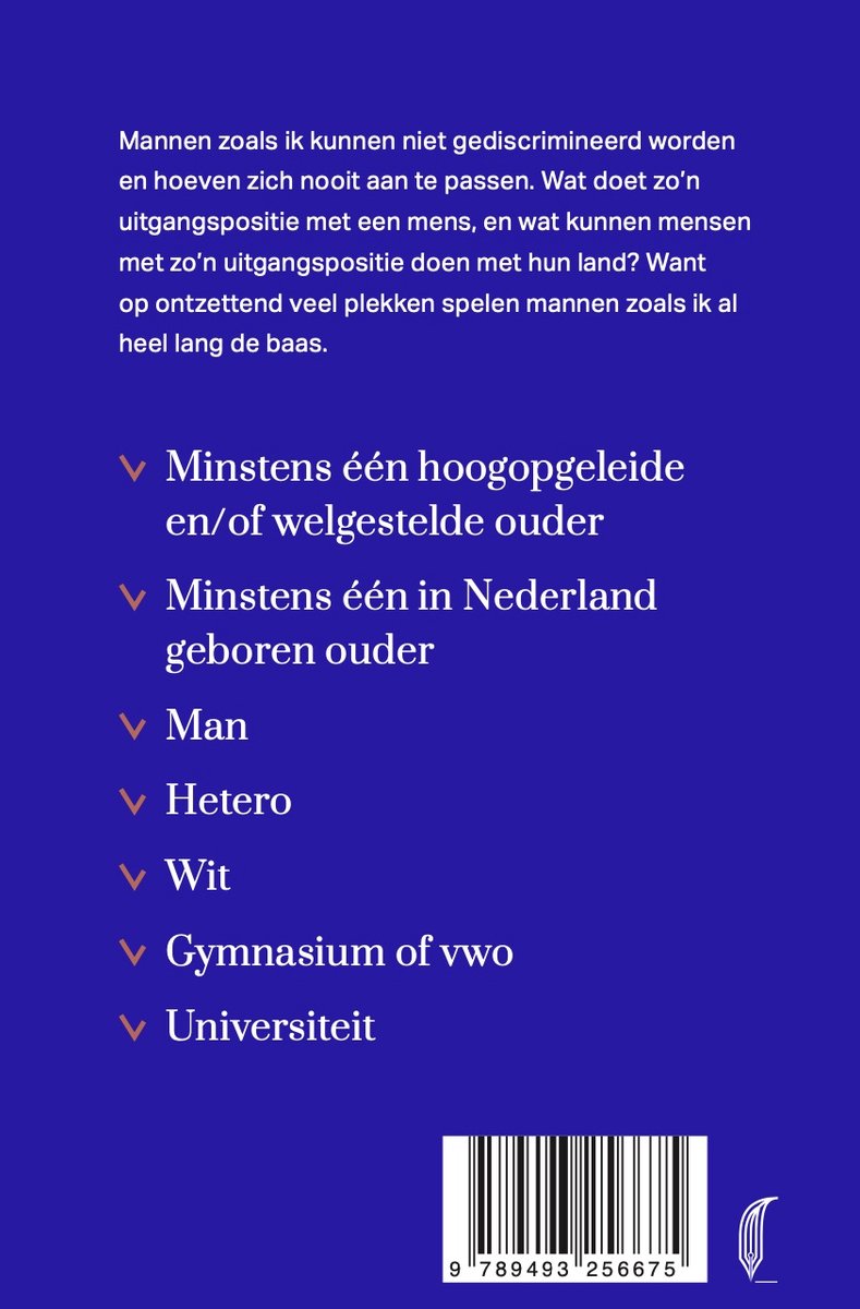 De zeven vinkjes - back cover