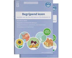 Begrijpend lezen Oefenboeken Set groep 8 M8/E8 Delen 1 en 2