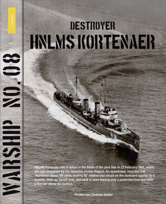 Warship 8 - Destroyer HNLMS Kortenaer - cover