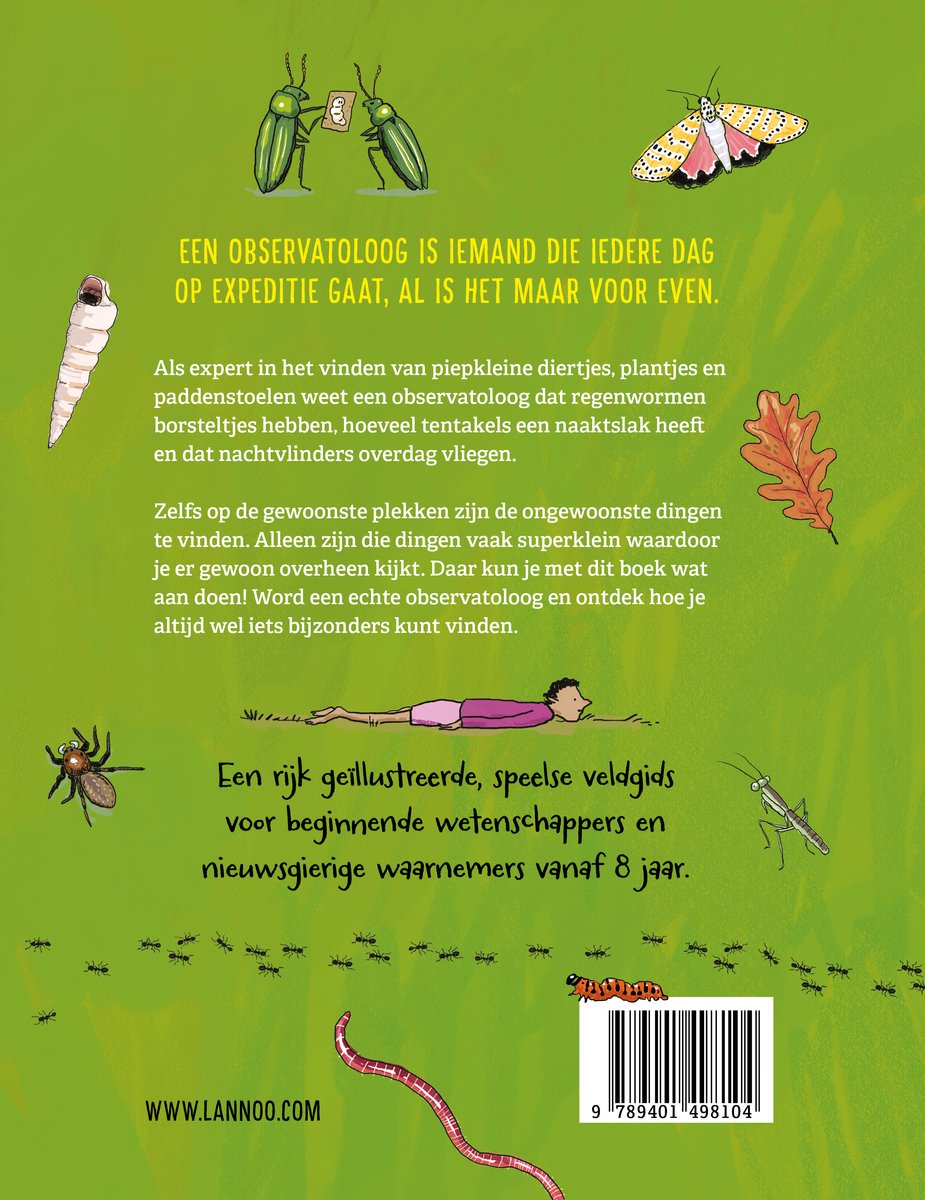 Het buitengewone handboek voor de observatoloog - back cover
