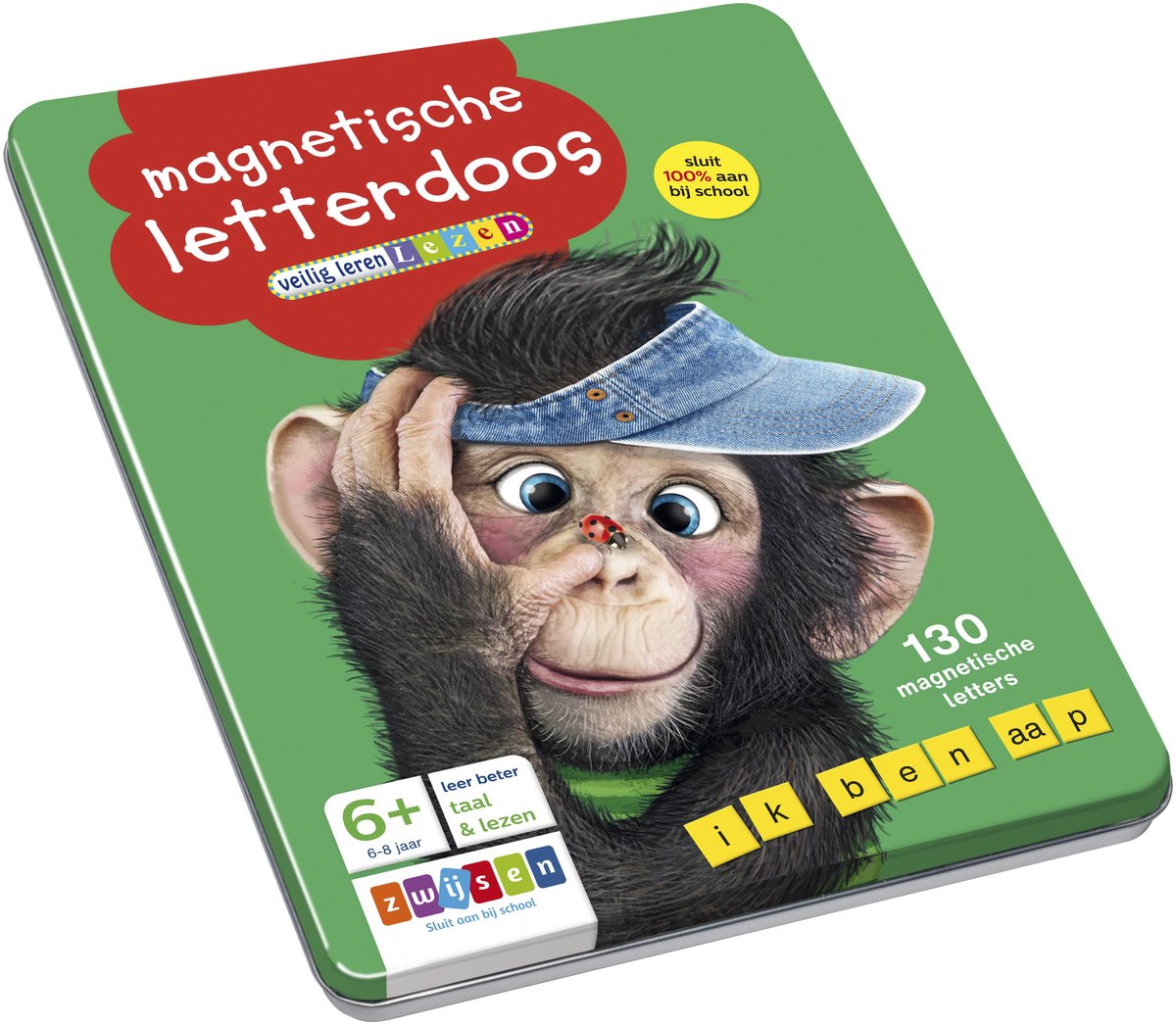 Veilig leren lezen edutainment  -   Magnetische letterdoos Veilig leren lezen
