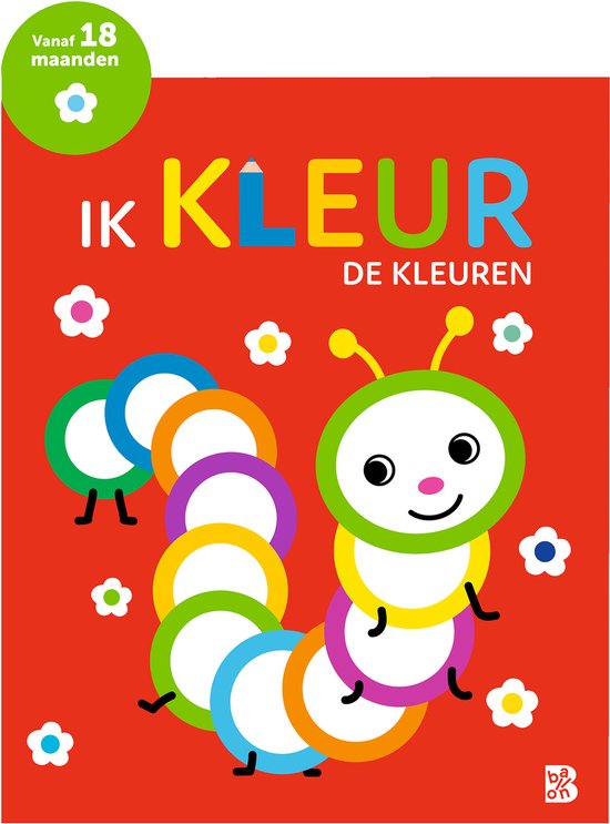 Mijn allereerste kleurboek 1 - Ik kleur de kleuren - cover