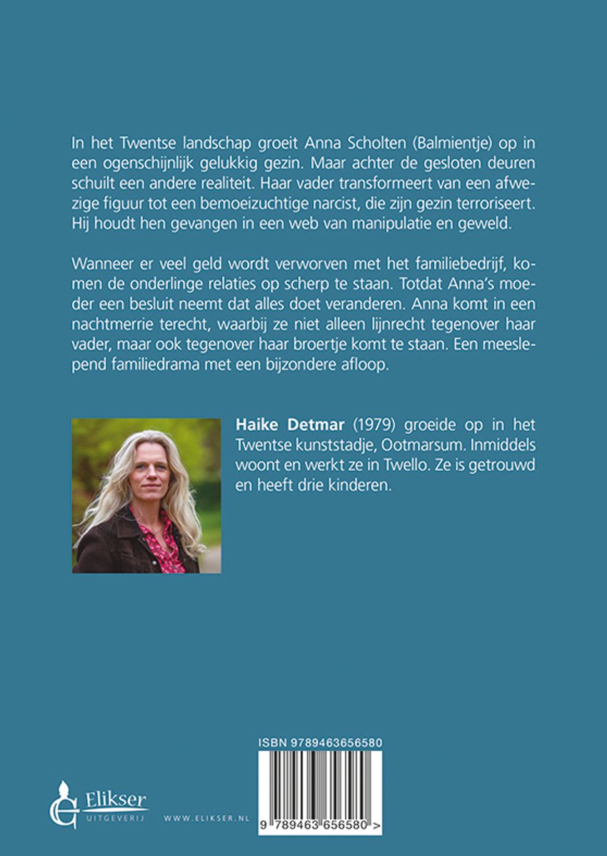 Balmientje - back cover