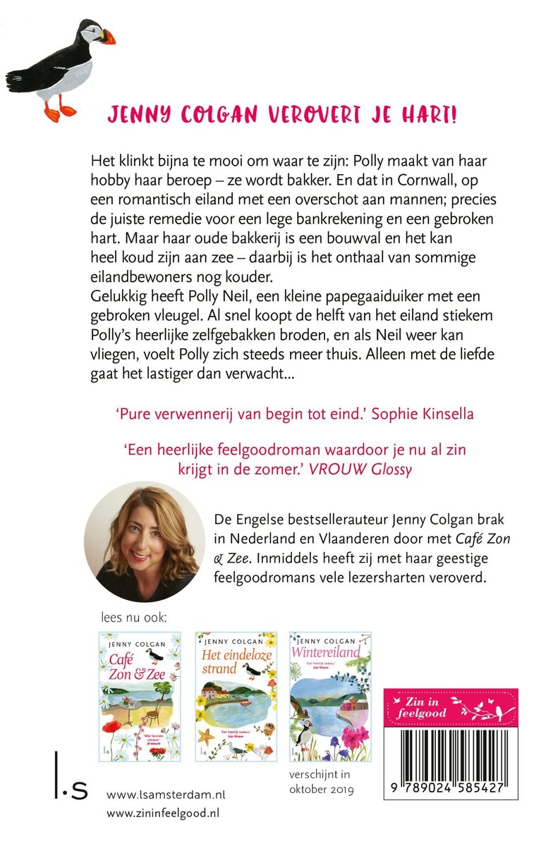 De kleine bakkerij aan het strand 1 - De kleine bakkerij aan het strand - back cover