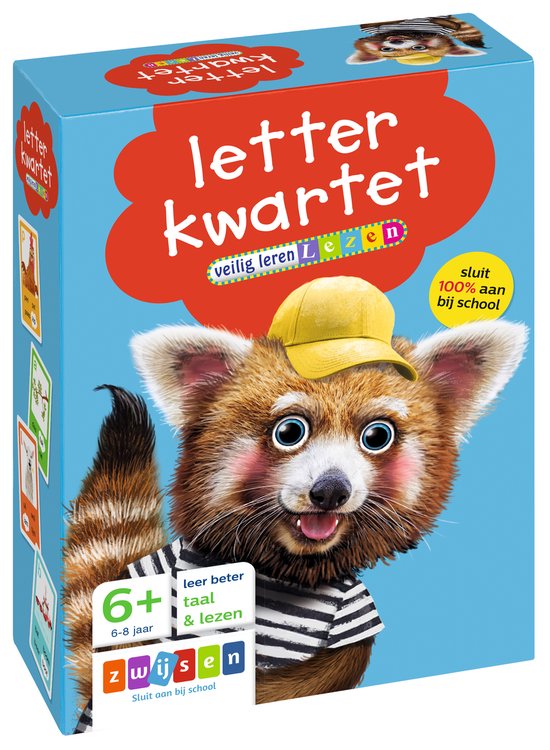 Veilig leren lezen edutainment – Letterkwartet Veilig leren lezen