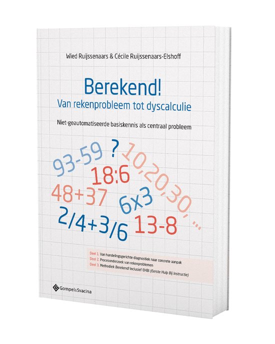Berekend! Van rekenprobleem tot dyscalculie - cover