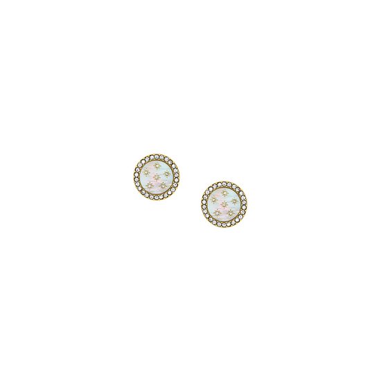 Boucles d'oreilles Fossil JF04868710 pour femme 10 mm - Doré