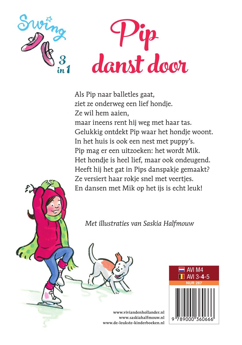 Swing - Pip danst door - back cover