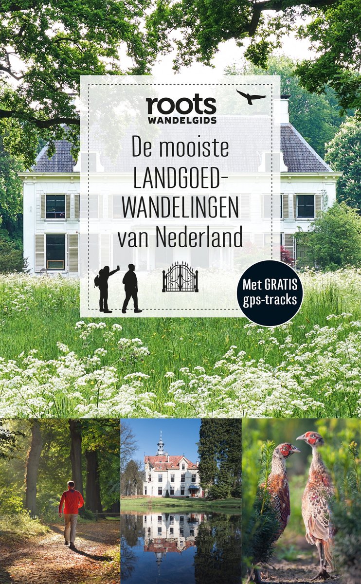 Omslag van Roots wandelgids 5 - De mooiste landgoedwandelingen van Nederland