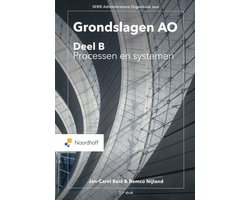 Omslag van Grondslagen AO: deel B , Processen en systemen