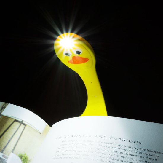 Flexilight Leeslampje- Eend van Flex — afbeelding 2