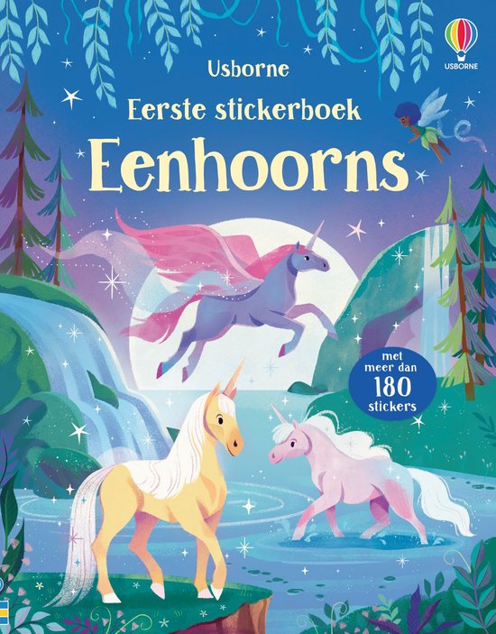 Eerste stickerboek 1 - Eenhoorns - cover