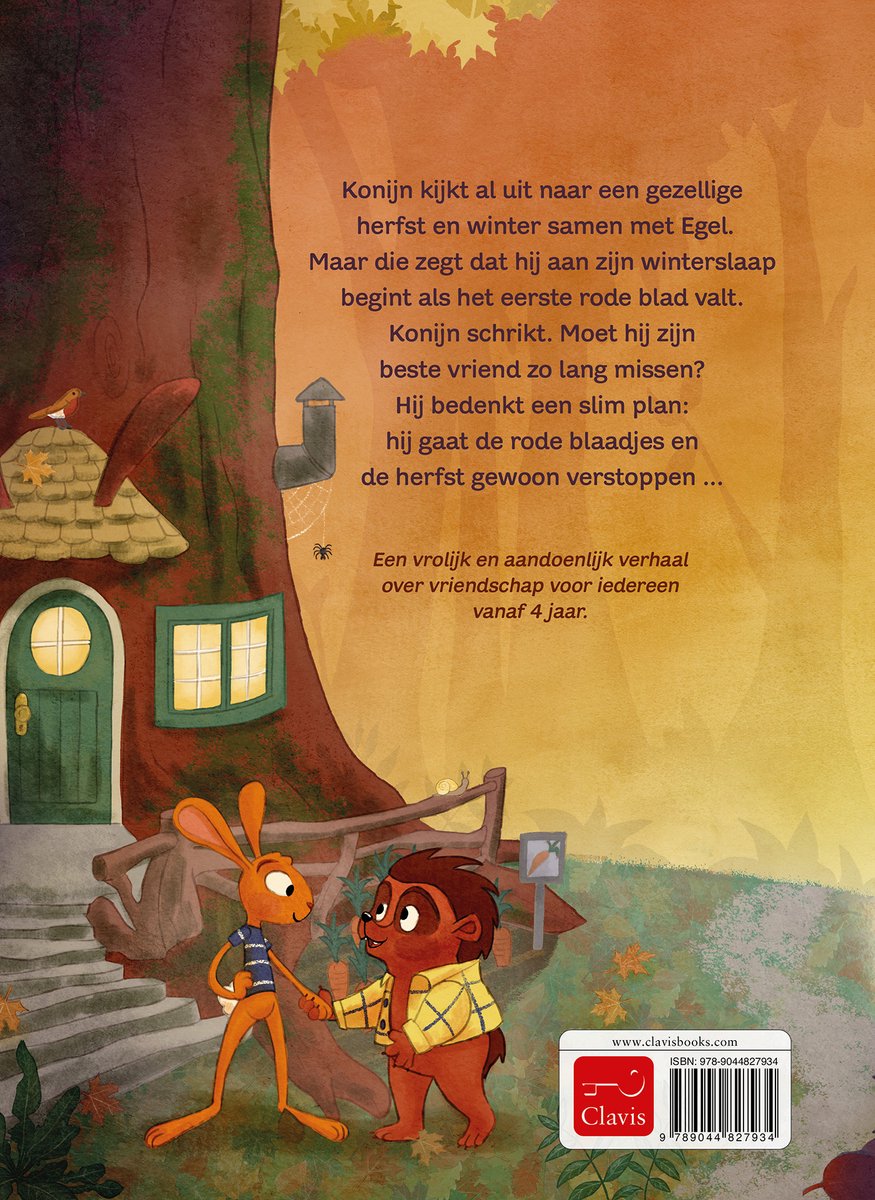 Waar blijft de herfst? - back cover